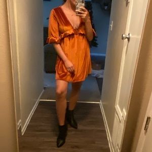 Nasty Gal Velvet Dress